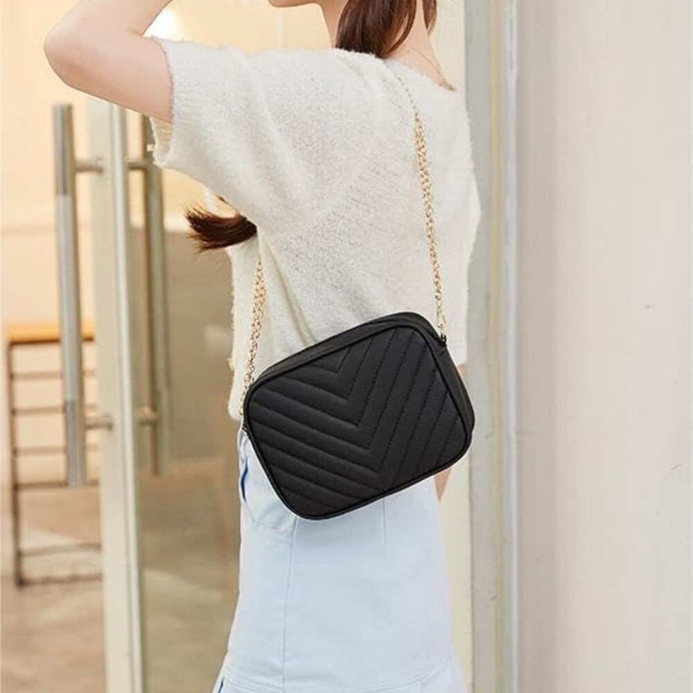 Stylish Multi-Functional Small Purse - Red Crossb… - image 4